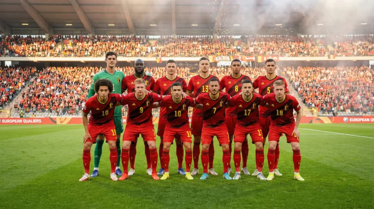 Belgiska landslaget Röda Djävlarna inför VM 2026